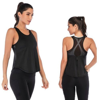 Women Fitness Sleeveless Yoga - Fitnetic