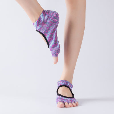 Women Yoga Backless Anti-Slip socks - Fitnetic