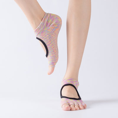 Women Yoga Backless Anti-Slip socks - Fitnetic