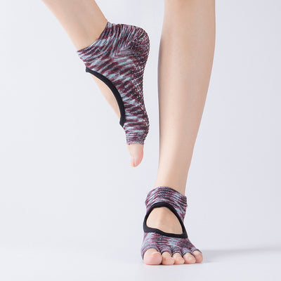 Women Yoga Backless Anti-Slip socks - Fitnetic