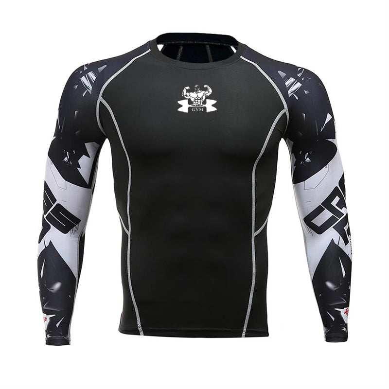 Mens Fitness Long Sleeve - Fitnetic