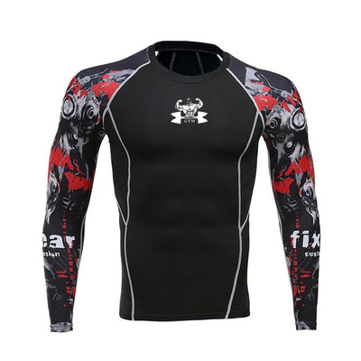 Mens Fitness Long Sleeve - Fitnetic