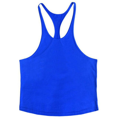 Solid Men Stringer Tank Top - Fitnetic