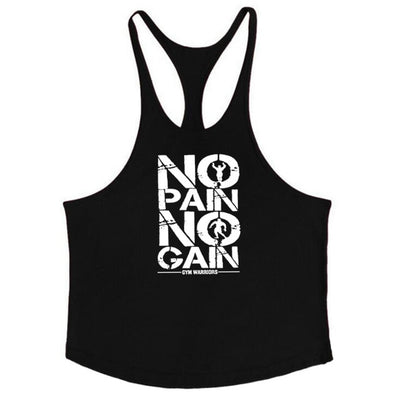 Solid Men Stringer Tank Top - Fitnetic