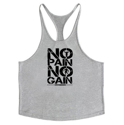 Solid Men Stringer Tank Top - Fitnetic