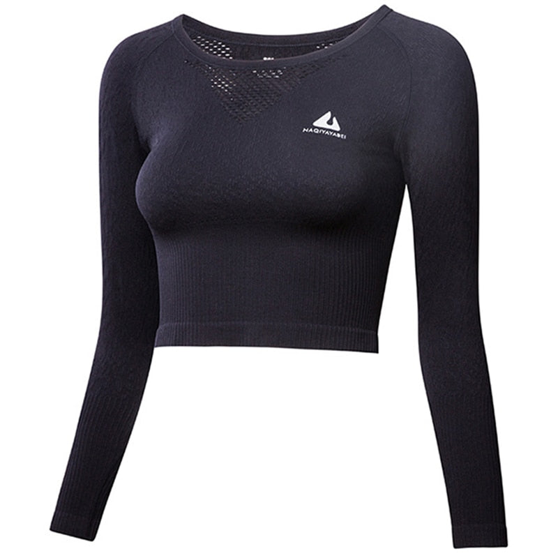Crop top long sleeve - Fitnetic