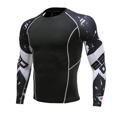 Mens Fitness Long Sleeve - Fitnetic