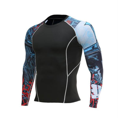 Mens Fitness Long Sleeve - Fitnetic