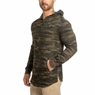 Men Hoodies Pocket Embroider - Fitnetic